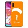 צניחה חופשית כיסוי מגן קשיח בעיצוב אישי עם השם שלך ל Samsung Galaxy A70 יחידה אחת סקרין מובייל