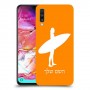 גלישה כיסוי מגן קשיח בעיצוב אישי עם השם שלך ל Samsung Galaxy A70 יחידה אחת סקרין מובייל