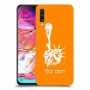 פסל החירות כיסוי מגן קשיח בעיצוב אישי עם השם שלך ל Samsung Galaxy A70 יחידה אחת סקרין מובייל