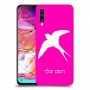 ציפור לבלוע כיסוי מגן קשיח בעיצוב אישי עם השם שלך ל Samsung Galaxy A70 יחידה אחת סקרין מובייל