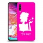 אישה אהבה כיסוי מגן קשיח בעיצוב אישי עם השם שלך ל Samsung Galaxy A70 יחידה אחת סקרין מובייל