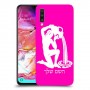 דלי כיסוי מגן קשיח בעיצוב אישי עם השם שלך ל Samsung Galaxy A70 יחידה אחת סקרין מובייל
