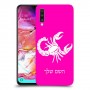 עקרב כיסוי מגן קשיח בעיצוב אישי עם השם שלך ל Samsung Galaxy A70 יחידה אחת סקרין מובייל