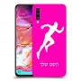 רץ כיסוי מגן קשיח בעיצוב אישי עם השם שלך ל Samsung Galaxy A70 יחידה אחת סקרין מובייל