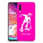 ילד סקייטבורד כיסוי מגן קשיח בעיצוב אישי עם השם שלך ל Samsung Galaxy A70 יחידה אחת סקרין מובייל