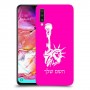 פסל החירות כיסוי מגן קשיח בעיצוב אישי עם השם שלך ל Samsung Galaxy A70 יחידה אחת סקרין מובייל