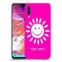 שמש כיסוי מגן קשיח בעיצוב אישי עם השם שלך ל Samsung Galaxy A70 יחידה אחת סקרין מובייל