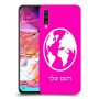 עולם כיסוי מגן קשיח בעיצוב אישי עם השם שלך ל Samsung Galaxy A70 יחידה אחת סקרין מובייל