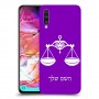 מאזניים כיסוי מגן קשיח בעיצוב אישי עם השם שלך ל Samsung Galaxy A70 יחידה אחת סקרין מובייל