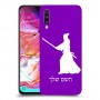 סמוראי כיסוי מגן קשיח בעיצוב אישי עם השם שלך ל Samsung Galaxy A70 יחידה אחת סקרין מובייל