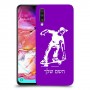 ילד סקייטבורד כיסוי מגן קשיח בעיצוב אישי עם השם שלך ל Samsung Galaxy A70 יחידה אחת סקרין מובייל