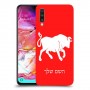 שור כיסוי מגן קשיח בעיצוב אישי עם השם שלך ל Samsung Galaxy A70 יחידה אחת סקרין מובייל