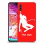 סקִי כיסוי מגן קשיח בעיצוב אישי עם השם שלך ל Samsung Galaxy A70 יחידה אחת סקרין מובייל