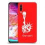 פסל החירות כיסוי מגן קשיח בעיצוב אישי עם השם שלך ל Samsung Galaxy A70 יחידה אחת סקרין מובייל