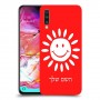 שמש כיסוי מגן קשיח בעיצוב אישי עם השם שלך ל Samsung Galaxy A70 יחידה אחת סקרין מובייל