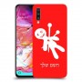 וודו כיסוי מגן קשיח בעיצוב אישי עם השם שלך ל Samsung Galaxy A70 יחידה אחת סקרין מובייל