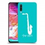 סקספון כיסוי מגן קשיח בעיצוב אישי עם השם שלך ל Samsung Galaxy A70 יחידה אחת סקרין מובייל