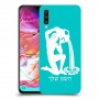 דלי כיסוי מגן קשיח בעיצוב אישי עם השם שלך ל Samsung Galaxy A70 יחידה אחת סקרין מובייל