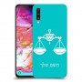 מאזניים כיסוי מגן קשיח בעיצוב אישי עם השם שלך ל Samsung Galaxy A70 יחידה אחת סקרין מובייל
