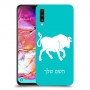 שור כיסוי מגן קשיח בעיצוב אישי עם השם שלך ל Samsung Galaxy A70 יחידה אחת סקרין מובייל
