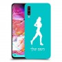 ג'וגלין - אישה כיסוי מגן קשיח בעיצוב אישי עם השם שלך ל Samsung Galaxy A70 יחידה אחת סקרין מובייל