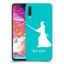סמוראי כיסוי מגן קשיח בעיצוב אישי עם השם שלך ל Samsung Galaxy A70 יחידה אחת סקרין מובייל