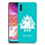 טריאתלון כיסוי מגן קשיח בעיצוב אישי עם השם שלך ל Samsung Galaxy A70 יחידה אחת סקרין מובייל