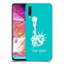 פסל החירות כיסוי מגן קשיח בעיצוב אישי עם השם שלך ל Samsung Galaxy A70 יחידה אחת סקרין מובייל