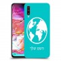 עולם כיסוי מגן קשיח בעיצוב אישי עם השם שלך ל Samsung Galaxy A70 יחידה אחת סקרין מובייל