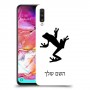 צפרדע טרופית כיסוי מגן קשיח בעיצוב אישי עם השם שלך ל Samsung Galaxy A70 יחידה אחת סקרין מובייל
