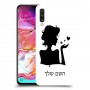 אישה אהבה כיסוי מגן קשיח בעיצוב אישי עם השם שלך ל Samsung Galaxy A70 יחידה אחת סקרין מובייל