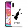 כינור כיסוי מגן קשיח בעיצוב אישי עם השם שלך ל Samsung Galaxy A70 יחידה אחת סקרין מובייל