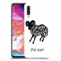 טלה כיסוי מגן קשיח בעיצוב אישי עם השם שלך ל Samsung Galaxy A70 יחידה אחת סקרין מובייל