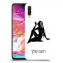 בתולה כיסוי מגן קשיח בעיצוב אישי עם השם שלך ל Samsung Galaxy A70 יחידה אחת סקרין מובייל