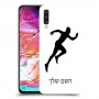 רץ כיסוי מגן קשיח בעיצוב אישי עם השם שלך ל Samsung Galaxy A70 יחידה אחת סקרין מובייל