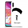 צניחה חופשית כיסוי מגן קשיח בעיצוב אישי עם השם שלך ל Samsung Galaxy A70 יחידה אחת סקרין מובייל
