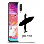 גלישה כיסוי מגן קשיח בעיצוב אישי עם השם שלך ל Samsung Galaxy A70 יחידה אחת סקרין מובייל