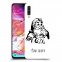סנטה קלאוס כיסוי מגן קשיח בעיצוב אישי עם השם שלך ל Samsung Galaxy A70 יחידה אחת סקרין מובייל