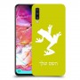 צפרדע טרופית כיסוי מגן קשיח בעיצוב אישי עם השם שלך ל Samsung Galaxy A70 יחידה אחת סקרין מובייל