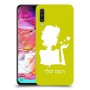 אישה אהבה כיסוי מגן קשיח בעיצוב אישי עם השם שלך ל Samsung Galaxy A70 יחידה אחת סקרין מובייל