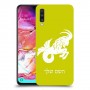 גדי כיסוי מגן קשיח בעיצוב אישי עם השם שלך ל Samsung Galaxy A70 יחידה אחת סקרין מובייל