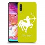 קשת כיסוי מגן קשיח בעיצוב אישי עם השם שלך ל Samsung Galaxy A70 יחידה אחת סקרין מובייל