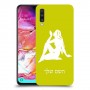 בתולה כיסוי מגן קשיח בעיצוב אישי עם השם שלך ל Samsung Galaxy A70 יחידה אחת סקרין מובייל