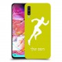 רץ כיסוי מגן קשיח בעיצוב אישי עם השם שלך ל Samsung Galaxy A70 יחידה אחת סקרין מובייל