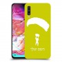 צניחה חופשית כיסוי מגן קשיח בעיצוב אישי עם השם שלך ל Samsung Galaxy A70 יחידה אחת סקרין מובייל