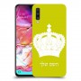 כתר מלכותי כיסוי מגן קשיח בעיצוב אישי עם השם שלך ל Samsung Galaxy A70 יחידה אחת סקרין מובייל