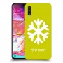 שלג כיסוי מגן קשיח בעיצוב אישי עם השם שלך ל Samsung Galaxy A70 יחידה אחת סקרין מובייל