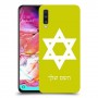 מגן דוד - ישראל כיסוי מגן קשיח בעיצוב אישי עם השם שלך ל Samsung Galaxy A70 יחידה אחת סקרין מובייל