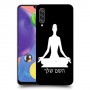 יוגה כיסוי מגן קשיח בעיצוב אישי עם השם שלך ל Samsung Galaxy A70s יחידה אחת סקרין מובייל