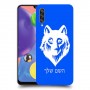 זאב כיסוי מגן קשיח בעיצוב אישי עם השם שלך ל Samsung Galaxy A70s יחידה אחת סקרין מובייל